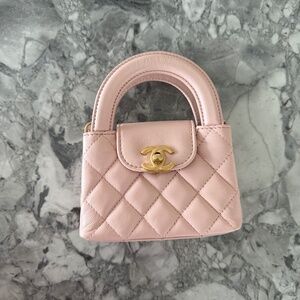Chanel Nano Kelly Bag Light Pink